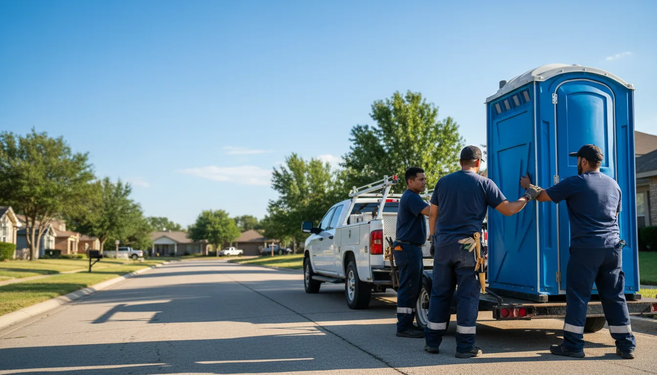 Portable Toilet Rental in Sidney, OH near me